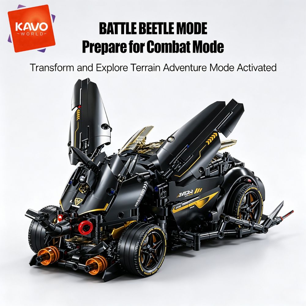 Stem Robotics Kit - KAVOWORLD 1248 pezzi, set di costruzioni