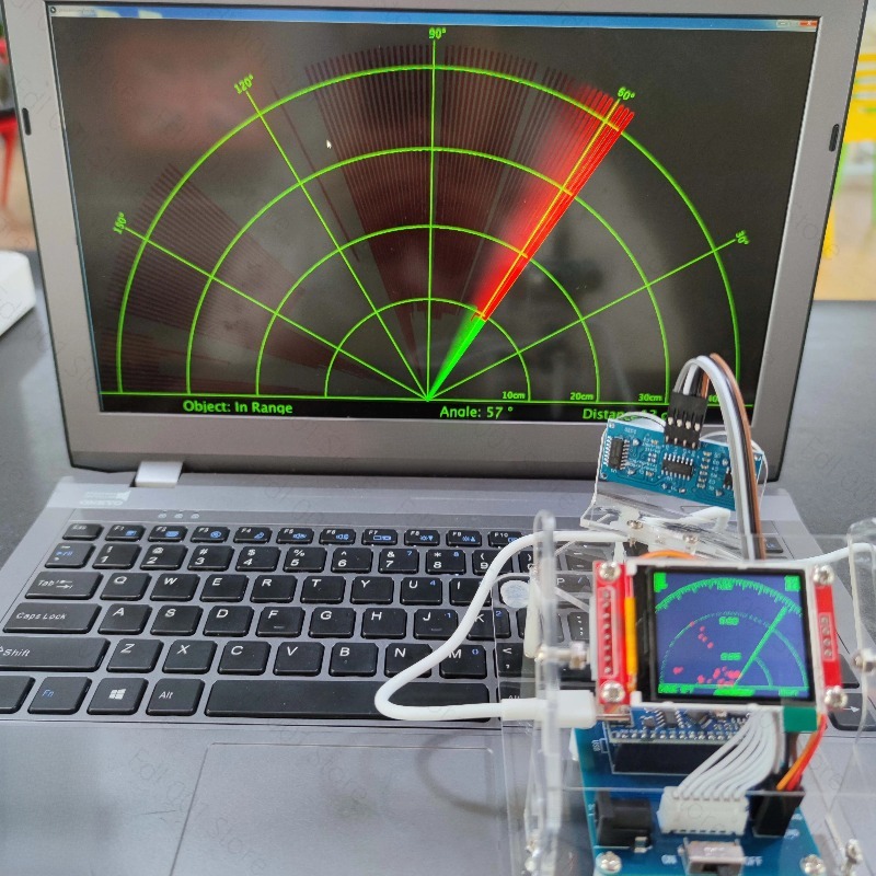 Sensor Kit Arduino - Kit di Scansione Radar a Ultrasuoni