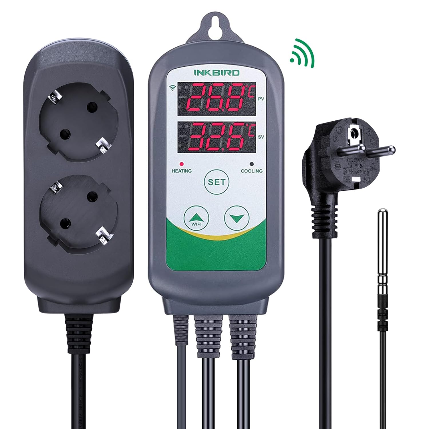Wifi Thermostat - INKBIRD ITC-308-WiFi Regolatore di temperatura digitale