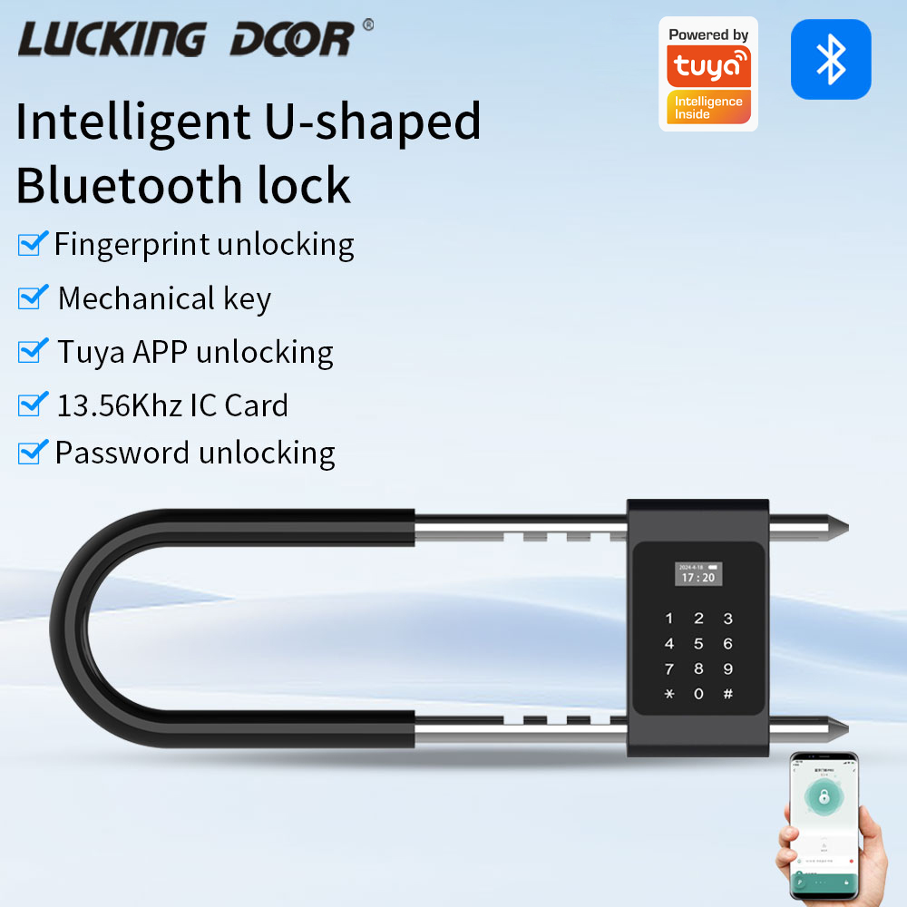 Smart Door Lock Wifi - Serratura Elettronica Biometrica con Impronta Digitale,