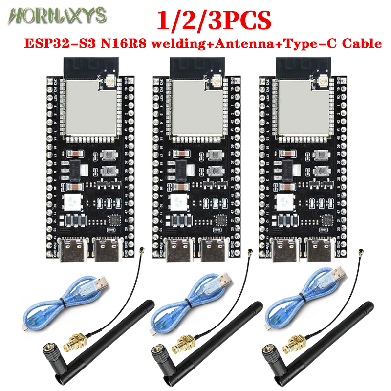 Esp32 Smart Home Kit - 1/2/3PCS Scheda ESP32-S3 N16R8 DevKitC-1 Pre-saldata