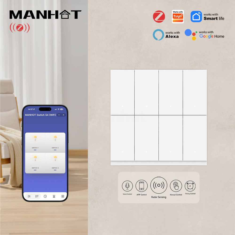 Interruttore Intelligente MANH - Smart Light Switch Wifi recensione e prezzo