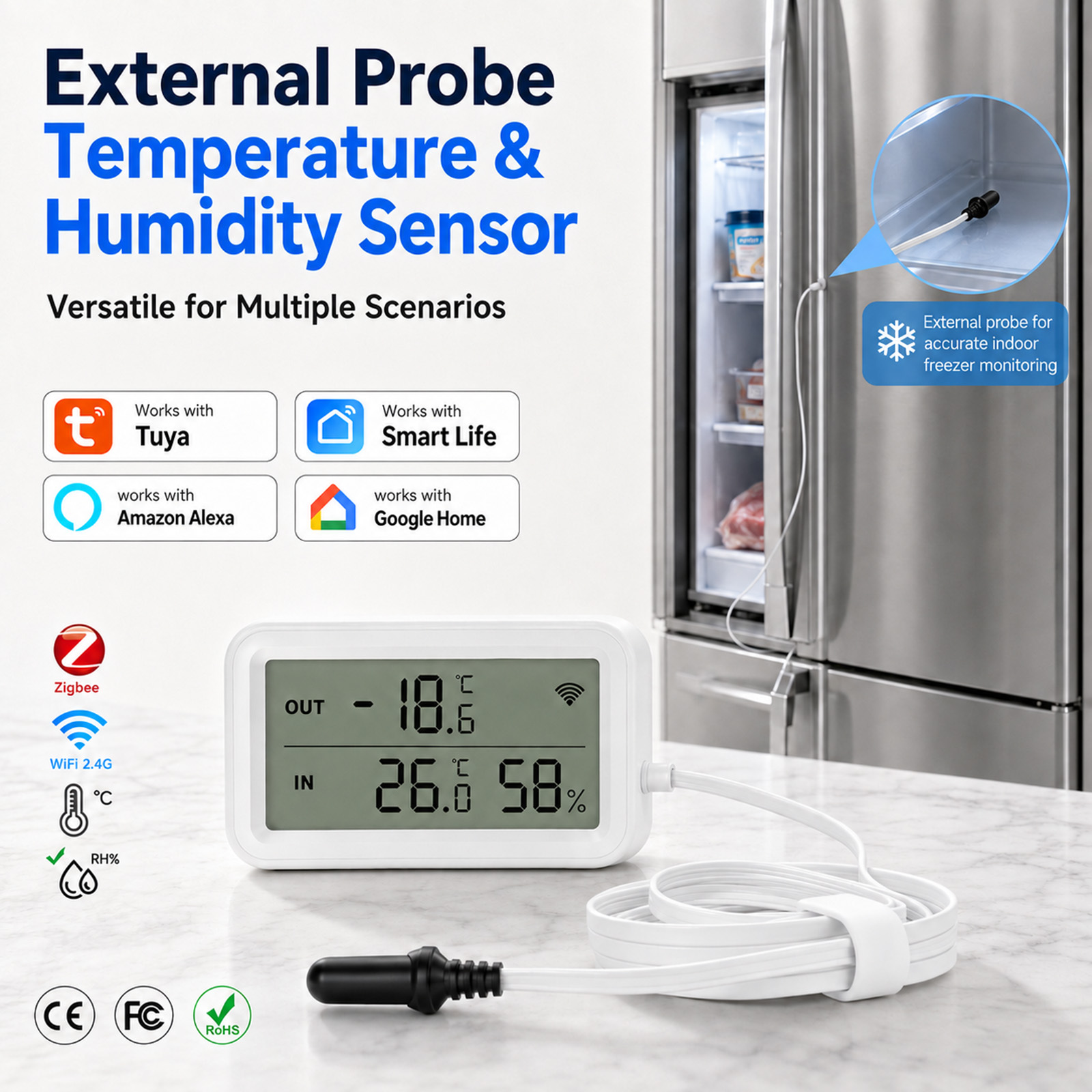 Sonda esterna impermeabile per - Wifi Thermostat recensione e prezzo