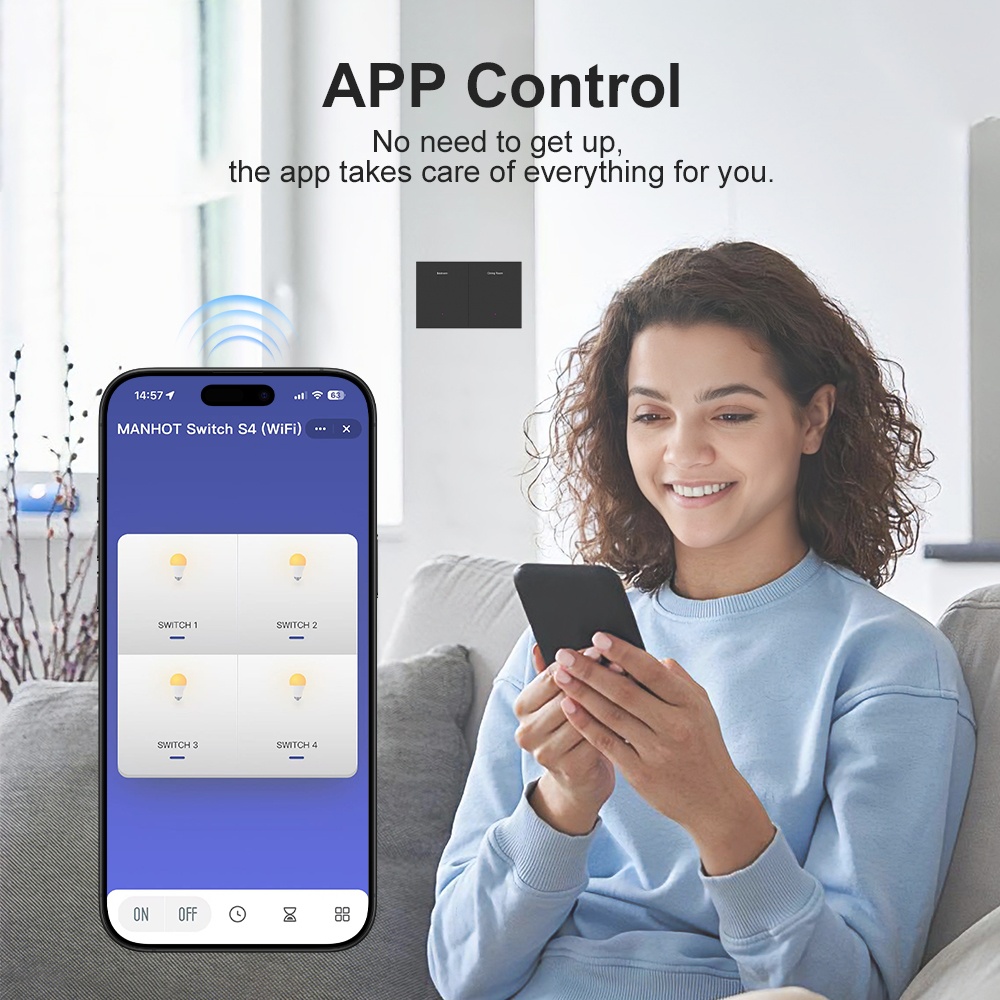 Interruttore intelligente Manh - Smart Light Switch Wifi recensione e prezzo