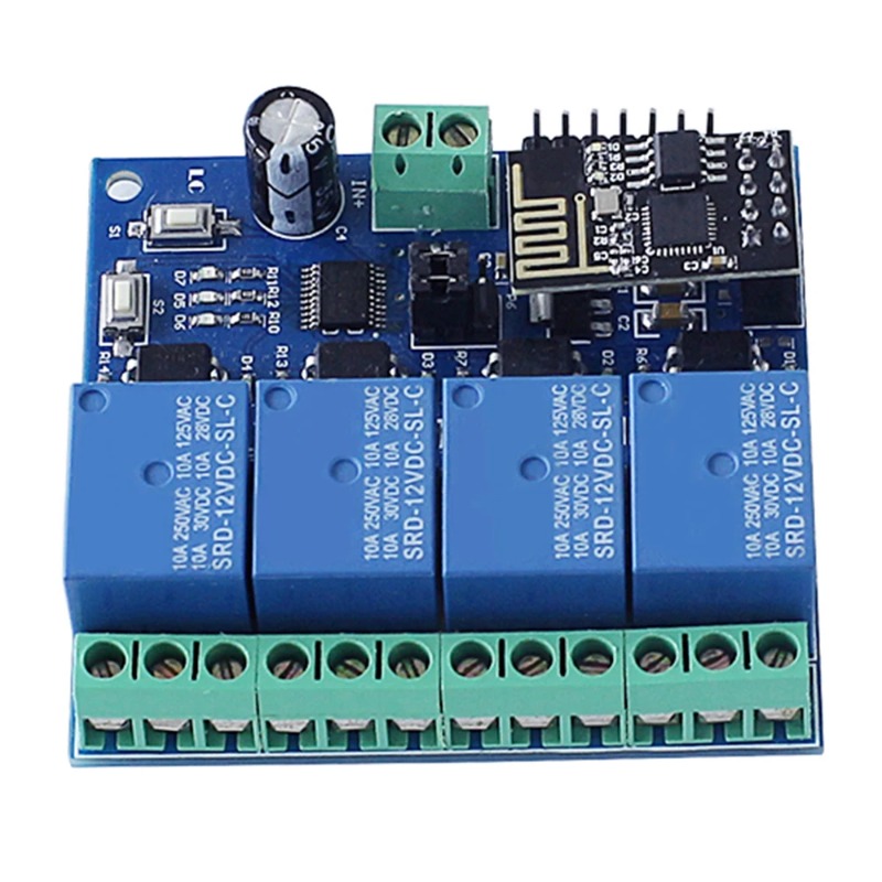 Modulo relè WiFi ESP8266 ESP-0 - Esp8266 Relay Module recensione e prezzo