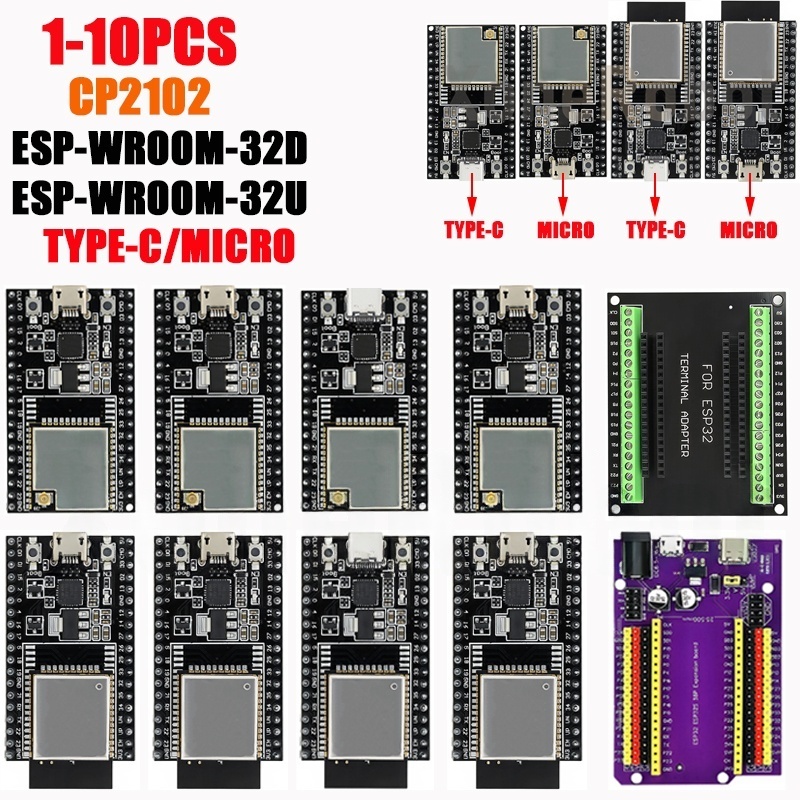 1-10PCS ESP32-DevKitC core boa - Esp32 Smart Home Kit recensione e prezzo