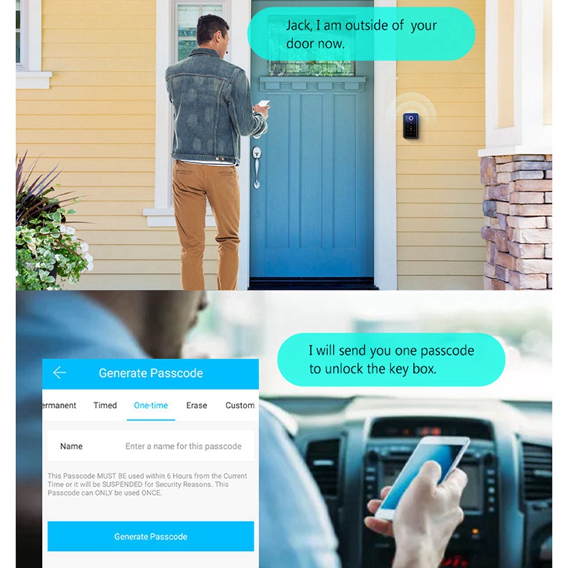 【Hot Cake】 10X Smart Key Lock  - Smart Door Lock Wifi recensione e prezzo