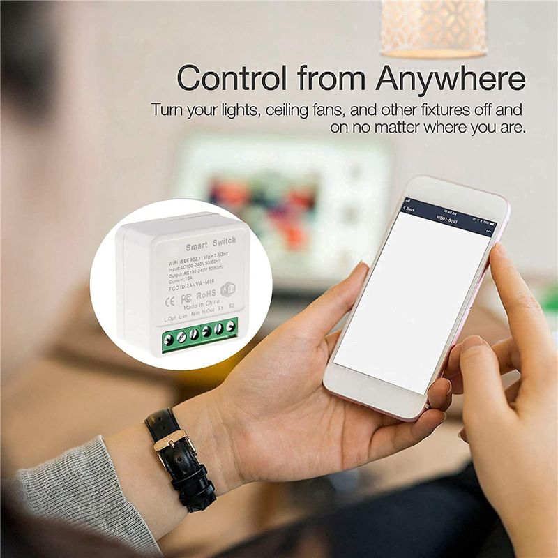 10X Mini Interruttore Relè Wif - Smart Light Switch Wifi recensione e prezzo